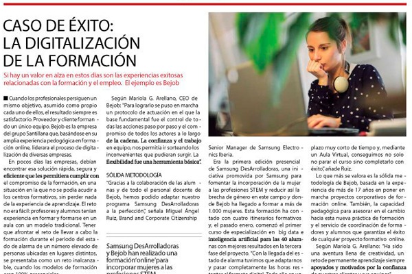 Caso De Éxito La DigitalizaciÓn De La FormaciÓn Bejob 0443